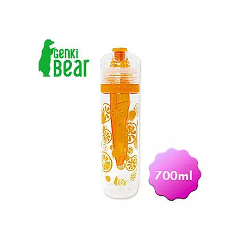 GENKI BEAR 純鮮Tritan活力瓶(700ml)柳橙