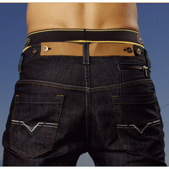 『摩達客』英國進口新銳設計師品牌【Schultz 】Blouberg 半窄管中低腰丹寧褲36