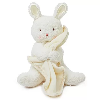 美國Bunnies By The Bay海灣兔，白小兔玩偶手抱安撫巾，“My Blankie” Bunny-White