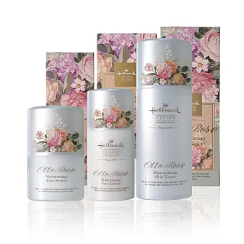Hallmark 玫瑰花妍保濕精華臉部保養組