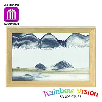 【Rainbow-Vision】水砂畫-地平線(Horizon)原木