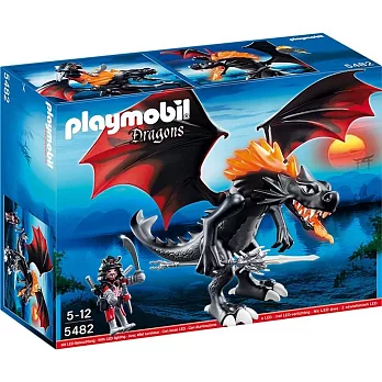 playmobil 龍城堡系列 巨龍與龍騎士(LED)