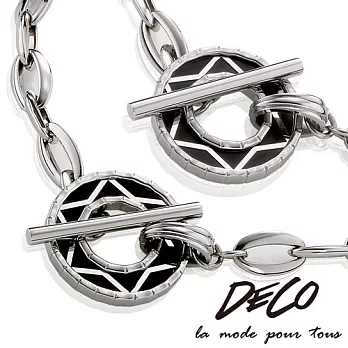 DECO X MASSA-G【The Star】黑色恆星 鍺鈦項鍊S