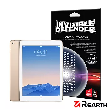 Rearth Apple iPad Air 2 高透光抗刮螢幕保護貼