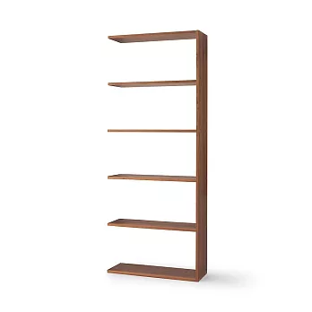 [MUJI無印良品]自由組合層架/胡桃木/5層/寬版追加用