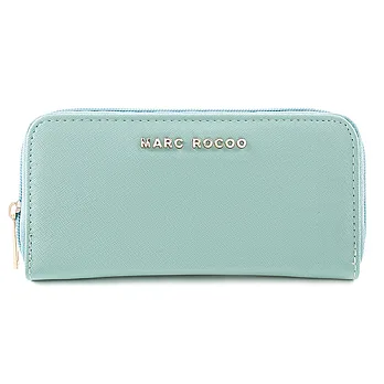 MARC ROCOO 法式氣質絕美拉鍊長夾-(青蘋綠)
