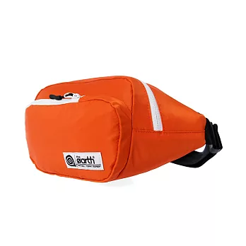 韓國包袋品牌 THE EARTH - WAIST BAG (Orange) 基本系列 防潑水尼龍腰包 (橘)