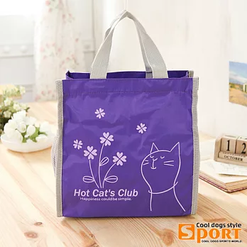 HotCat辣貓 休閒小型提袋 便當袋(甜美紫)7800-179-NO.40