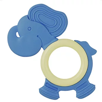 美國【MyNatural】環保固齒器 - Blue Elephant粉藍小象