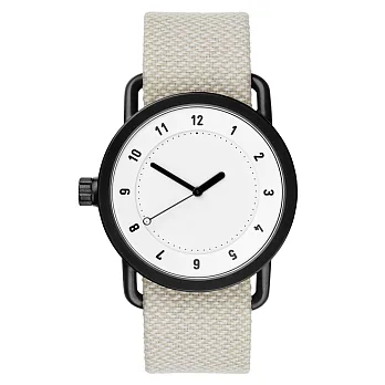 TID Watches No.1 White 白x淺灰/40mm