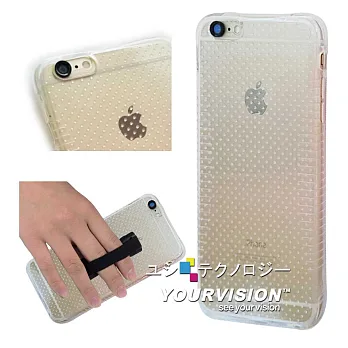 升級保護組 iPhone 6 6s 氣墊防滑保護套+鏡頭金屬圈+防滑脫彈力帶