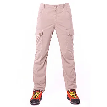 【hilltop山頂鳥】男款抗UV彈性長褲S07M97-30卡其
