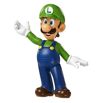 任天堂系列 2.5吋 限量可動公仔 3代 超級瑪莉歐 LUIGI 路易