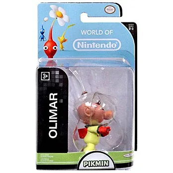 任天堂系列 2.5吋 限量可動公仔 3代 Pikmin 船長奧利瑪 OLIMAR