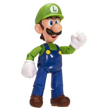任天堂系列 4吋公仔 (附配件) 超級瑪莉歐 LUIGI 路易