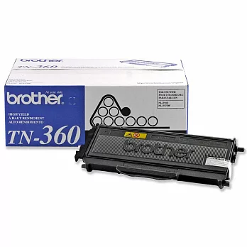 brother TN-360 原廠雷射碳粉匣(二組入)