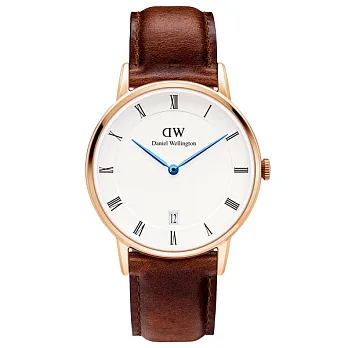 DW Daniel Wellington Dapper St Mawes玫瑰金/34mm
