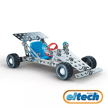 【德國eitech】益智鋼鐵玩具-迷你賽車C62