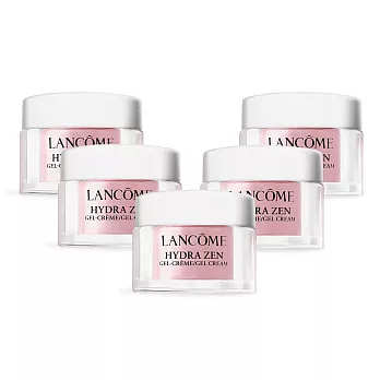 LANCOME 蘭蔻 超水妍舒緩保濕水凝霜超越正貨容量超值組(15ml)x5