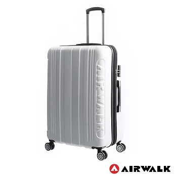 AIRWALK LUGGAGE - 品牌系列  碳纖直紋28吋行李箱 - 極簡白28吋極簡白