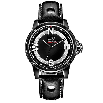Lee  玩色方向感時尚腕錶-LES-M14DBL1-17