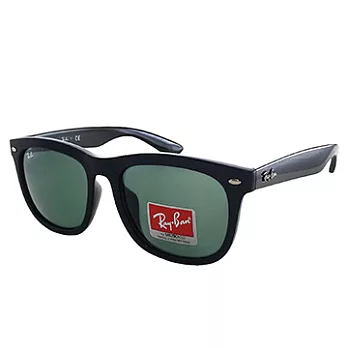 【Ray Ban 雷朋】NEW!!RB4260D-601/71-韓系方框(黑框-綠鏡面)