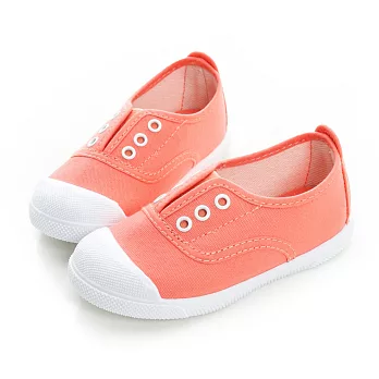 【LOBO】西班牙環保手工品牌 無綁帶休閒鞋 童款20珊瑚