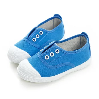 【LOBO】西班牙環保手工品牌 無綁帶休閒鞋 童款20寶藍