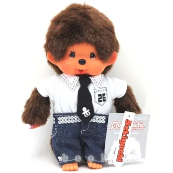 日本Sekiguchi夢奇奇MONCHHICHI【奶嘴領帶男孩】