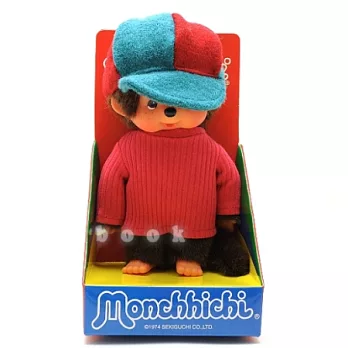 日本Sekiguchi夢奇奇monchhichi【英倫彩帽風男孩】