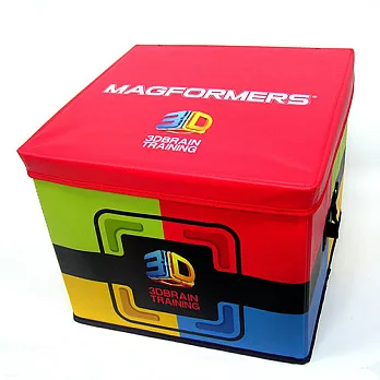 【Magformers 磁性建構片】磁片專用收納箱 Red Box ACT05912