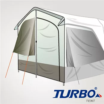 【TURBO TENT】TURBO Lite 270前門片