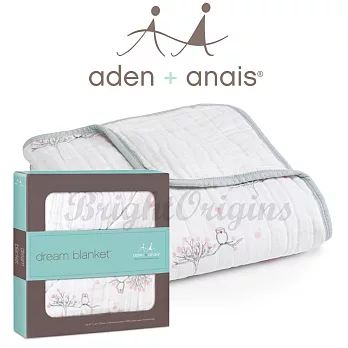 美國Aden + Anais Dream Blankets 四層厚毯可愛小鳥款 6039