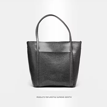 預購【O-ni O-ni】真皮新款托特手提包女士水桶型單肩包SK-0107-c-棕色灰色