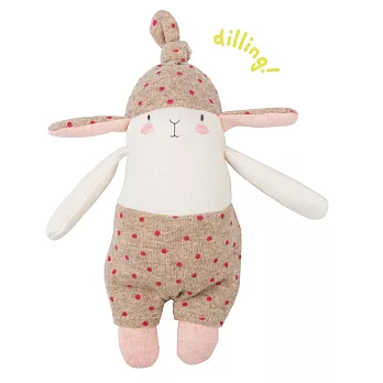 【安垛小姐】法國 Moulin Roty Les Petits Dodos 兔子造型手搖鈴 H 21cm