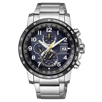 CITIZEN Eco-Drive 歷練人生光動能電波男錶-AT8124-91L