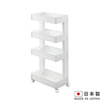日本製造 4層置物附輪櫃(窄版) SAN-F2594