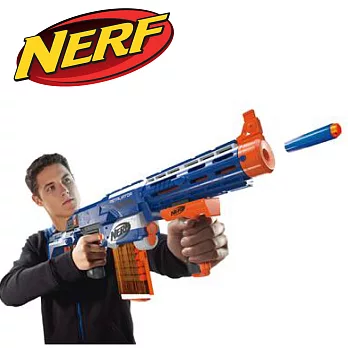 NERF-菁英系列復仇者四合一衝鋒槍-白色款