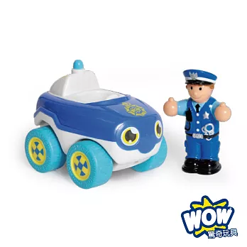 英國 WOW Toys 驚奇玩具 隨身迷你車 - 警車巴比