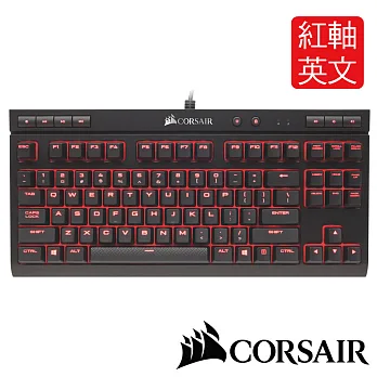 CORSAIR Gaming K63電競鍵盤-紅軸英文紅燈