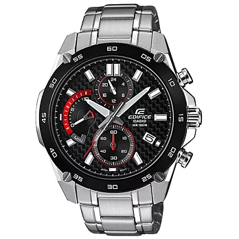 CASIO EDIFICE   速度之星三眼賽車腕錶-EFR-557CDB-1AVUDF