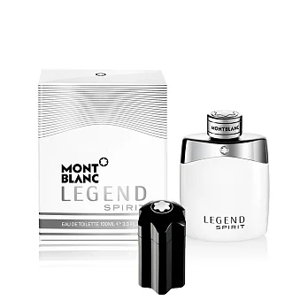 MONTBLANC 萬寶龍 傳奇白朗峰男仕淡香水30ml 送萬寶龍男性淡香水小香4.5ml