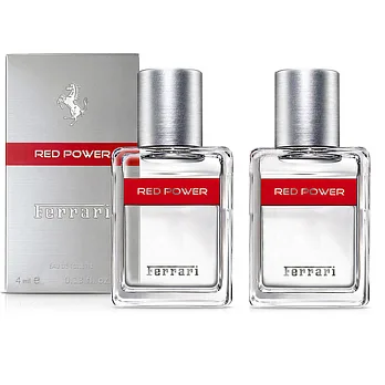 Ferrari法拉利 Red Power熱力男性淡香水小香4ml (2入)