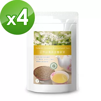 【樸優樂活】正宗台灣黃金蕎麥茶(10入/袋)x4件組