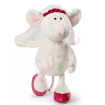 35cm結婚新娘鼠坐姿玩偶