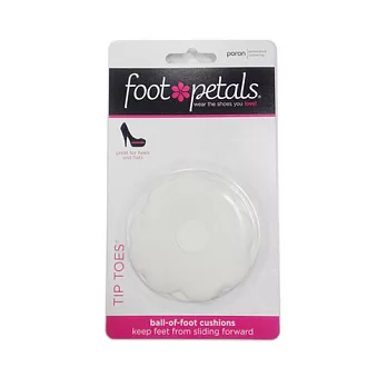 【美國Foot Petals】時尚舒適鞋墊-前腳墊(白色)FP72052-166前腳墊(白色)