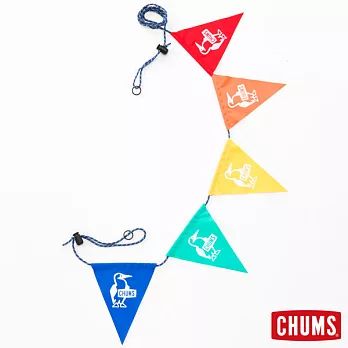【CHUMS】露營三角彩旗彩色BOOBY