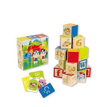 KCFriends 紙卡字母塊