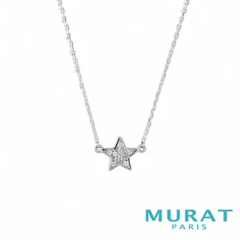 MURAT PARIS米哈巴黎 時尚星形滿鑽項鍊
