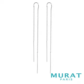 MURAT PARIS米哈巴黎 簡約飄逸長鍊耳環